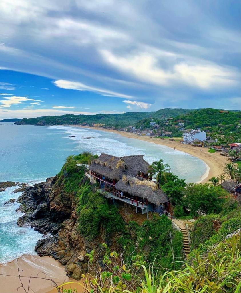 Playa Amor - Private Villa & Best Views Zipolite Ngoại thất bức ảnh