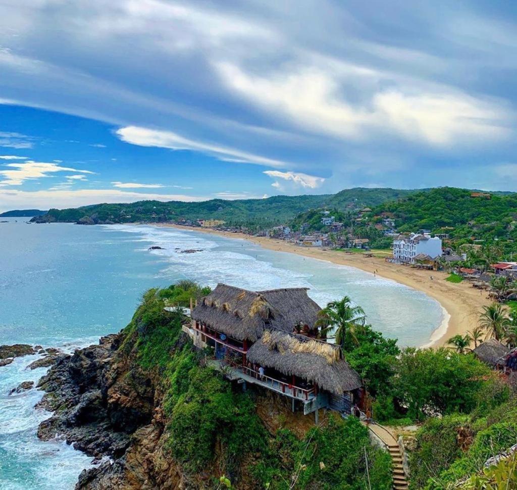 Playa Amor - Private Villa & Best Views Zipolite Ngoại thất bức ảnh