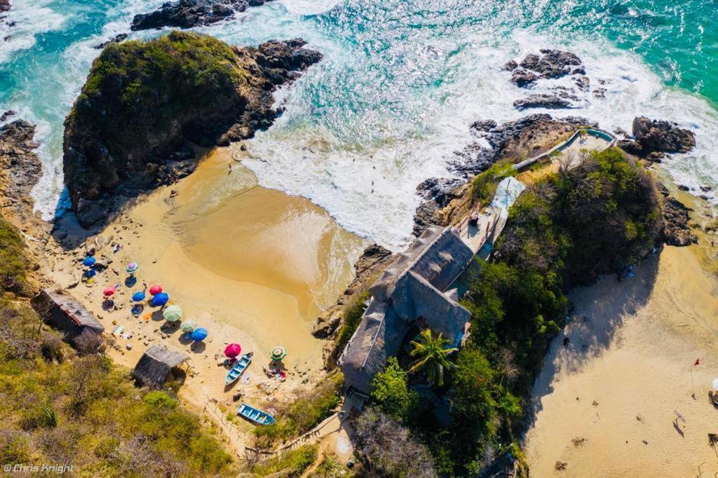 Playa Amor - Private Villa & Best Views Zipolite Ngoại thất bức ảnh